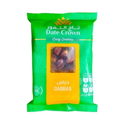 Date Crown Premium Dabbas Dates - 400gm